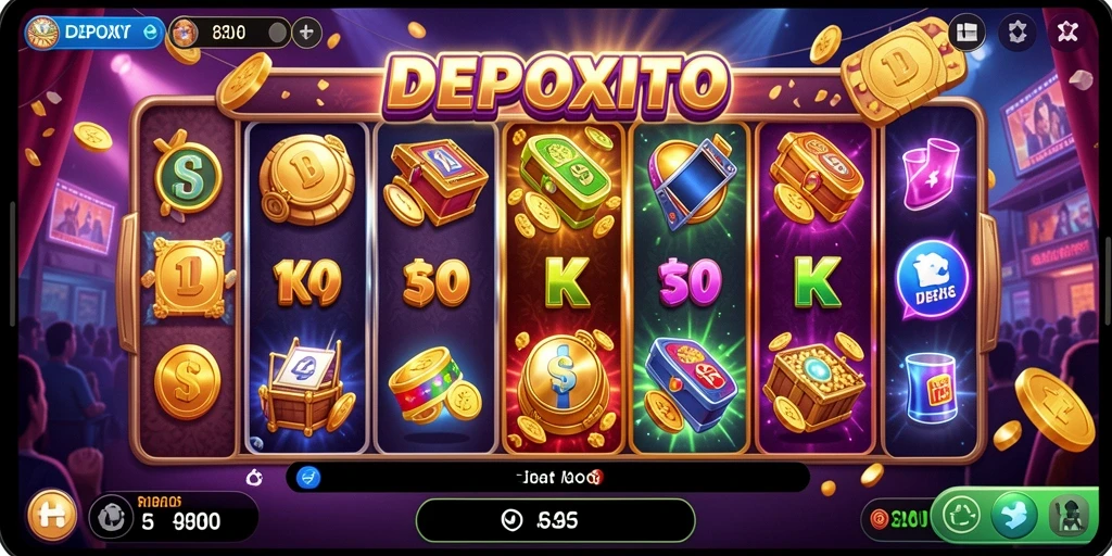 Tampilan menarik dari gameplay DEPOXITO di slot.