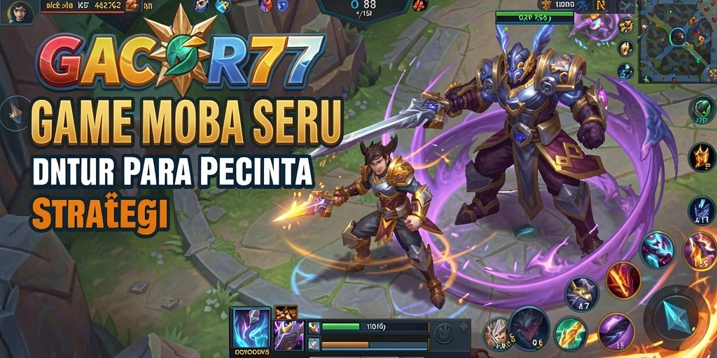 Tampilan gameplay seru dan penuh strategi di GACOR77.
