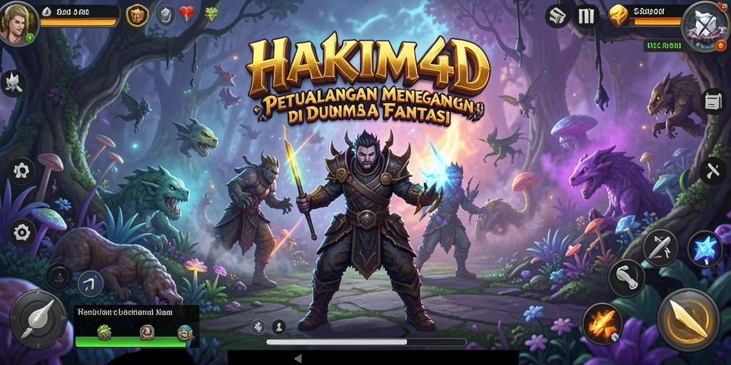 Gameplay seru di dunia petualangan HAKIM4D.