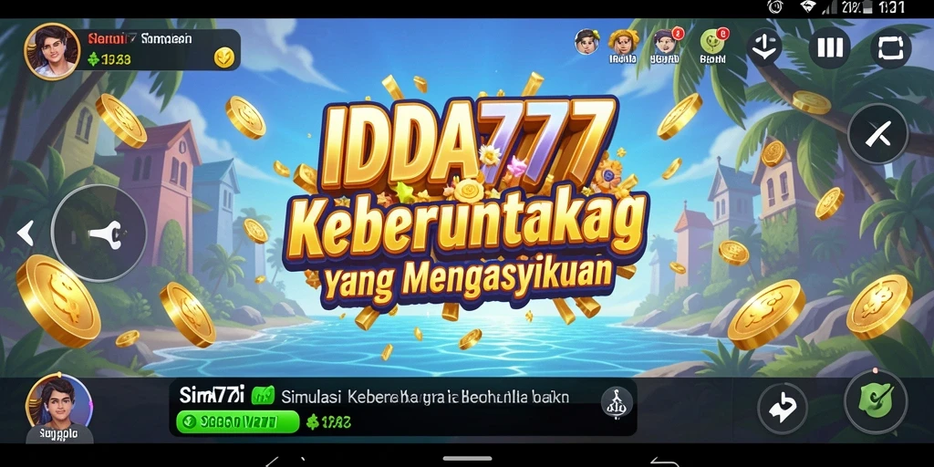 Tampilan gameplay menarik dalam IDA777 yang penuh tantangan.