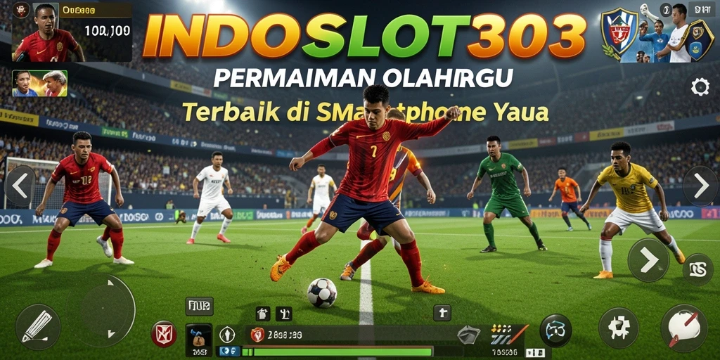 Tampilan gameplay INDOSLOT303 yang menarik dan penuh aksi olahraga.