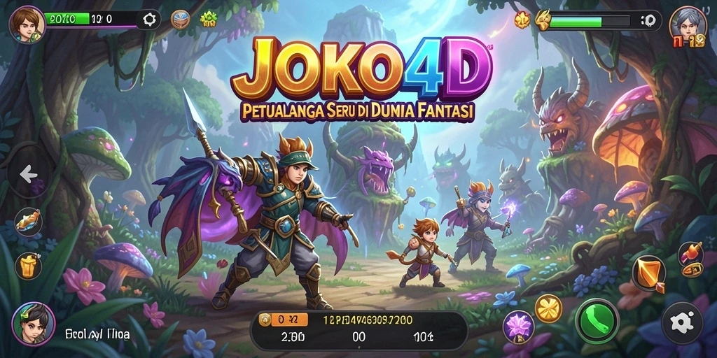 Gameplay seru JOKO4D yang menampilkan petualangan penuh tantangan.