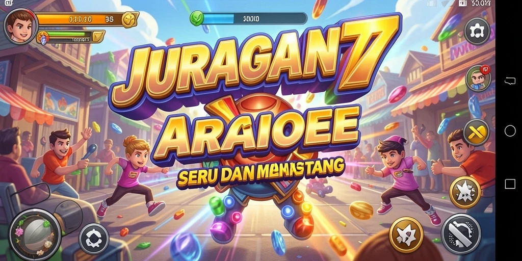 Tampilan seru dari gameplay JURAGAN77 yang penuh tantangan.