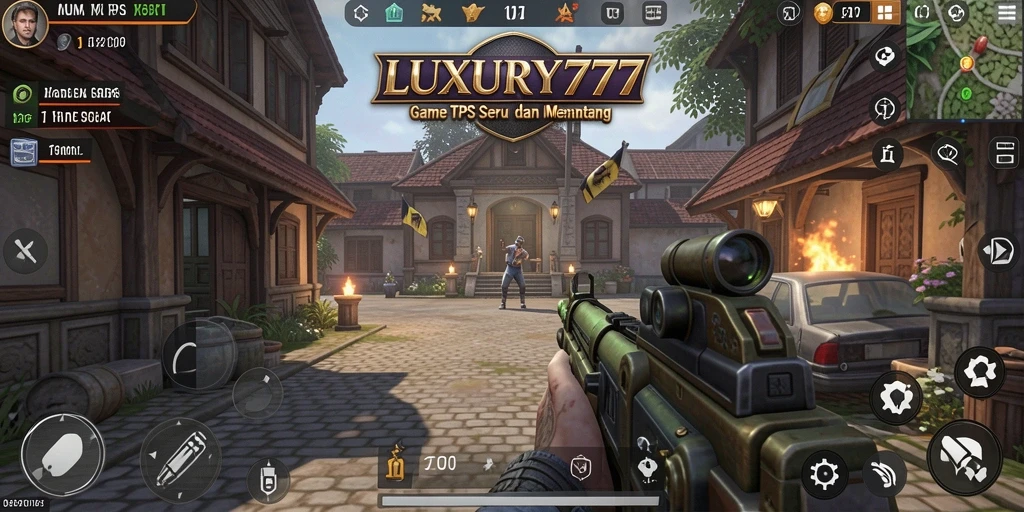 Tangkapan layar gameplay epik LUXURY777 dengan aksi intens.