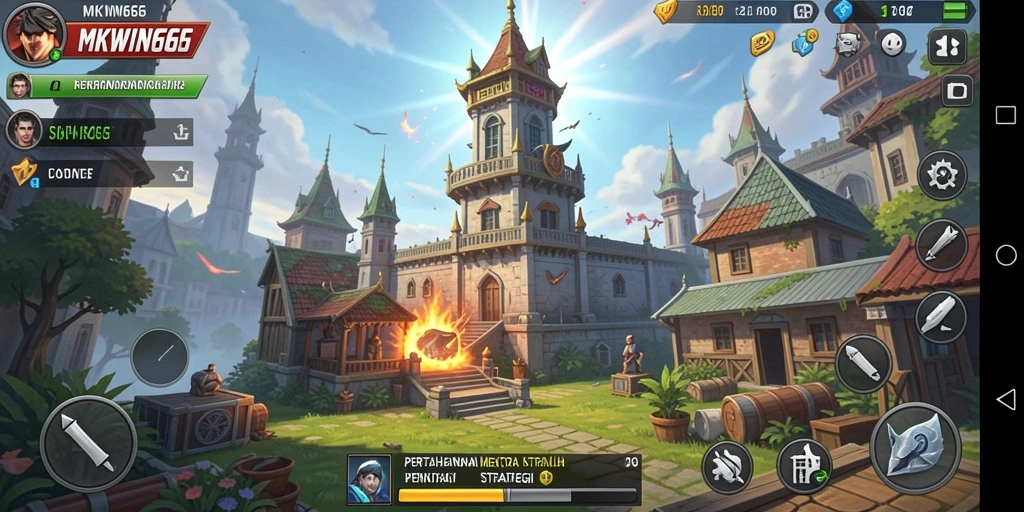 Gameplay MKWIN666 yang intens dan penuh strategi.