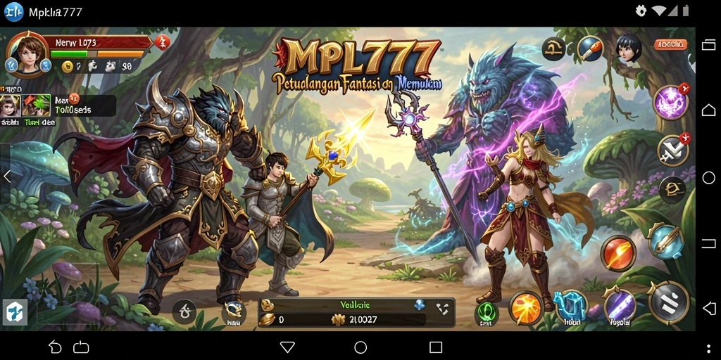 Tampilan gameplay RPG MPL777 yang mendebarkan dan menakjubkan.