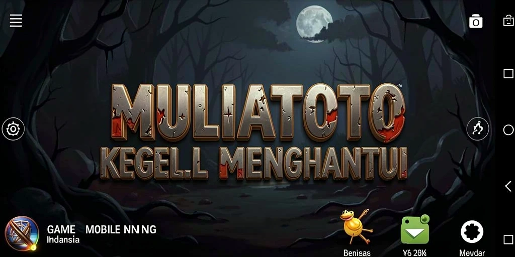 Screenshot menampilkan gameplay menegangkan di dunia kegelapan.