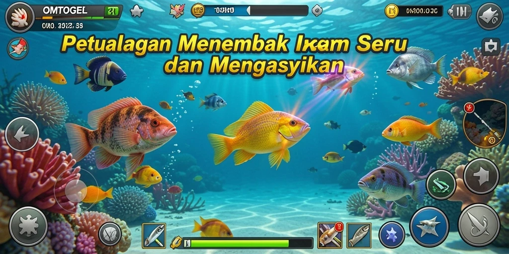 Menembak ikan dengan grafis yang menawan di OMTOGEL.