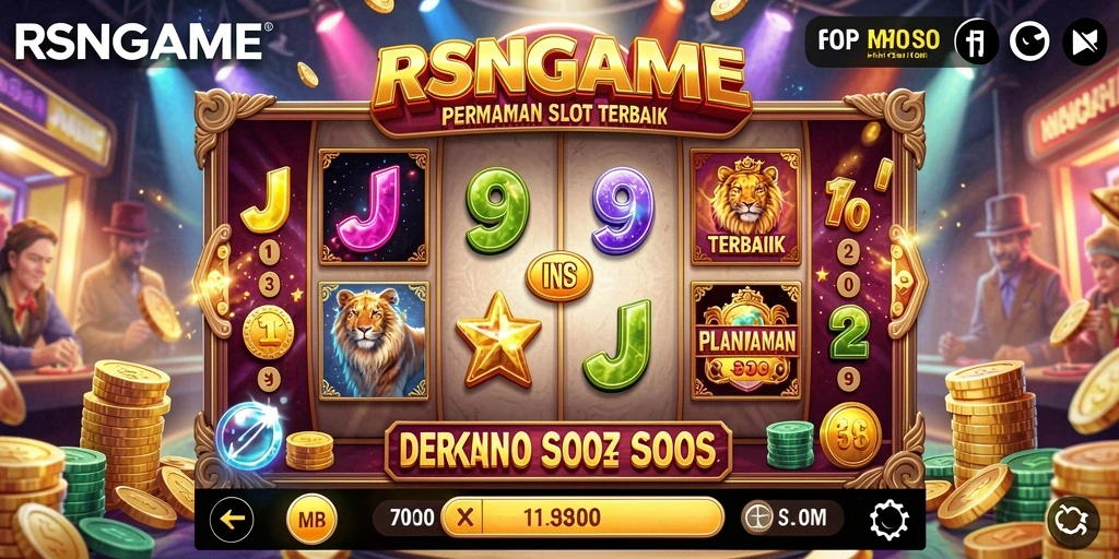 Screenshot gameplay RSNGAME menunjukkan keseruan permainan Slot yang mengasyikkan.
