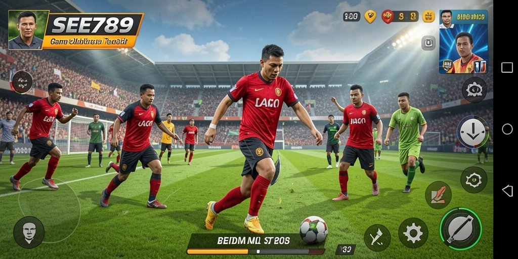 Tampilan gameplay seru dari SEE789 dengan berbagai cabang olahraga.