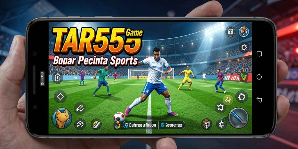 TAR555 menampilkan gameplay olahraga yang seru dan penuh aksi.